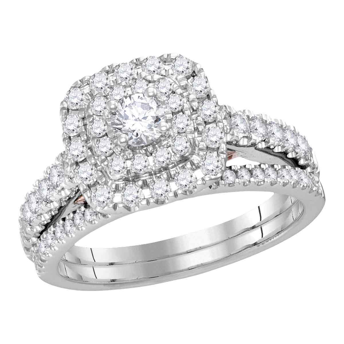 Dentelle Ring, White Gold And Diamonds - Jewelry - Categories